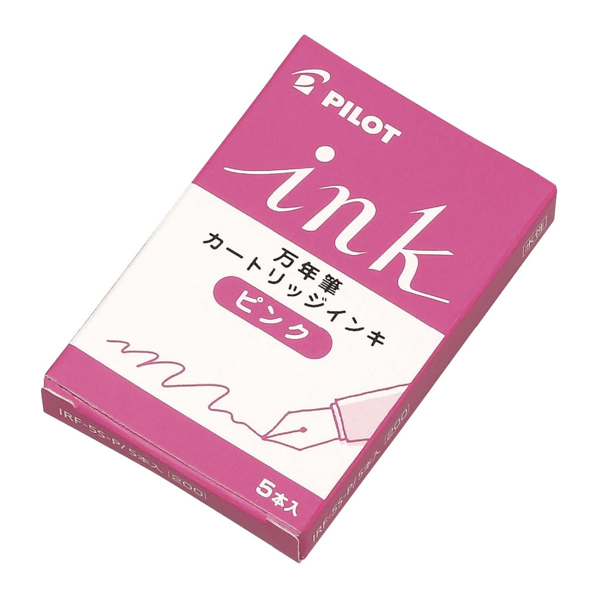 Amazon | パイロット 万年筆カートリッジ ink ピンク 5本入×10個