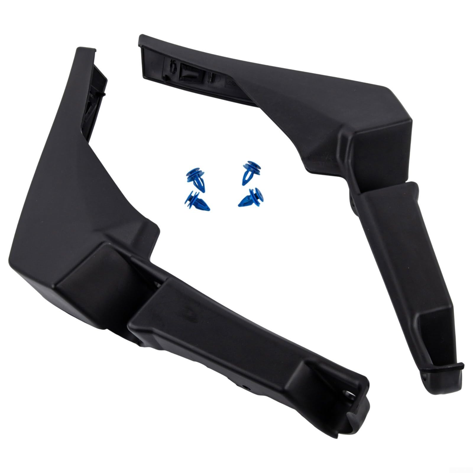 Acabado de parachoques delantero para Range para Rover para Evoque 2012-2016, borde de moldura de esquina de parachoques izquierdo derecho, tapa de extremo de plástico de repuesto LR028551 LR028550 (1