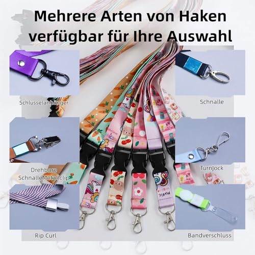 1-1000pcs Schlüsselband Lanyard personalisierte Hals Lanyard mit Bild, mit Logo/Foto/Text/Name für Büro, Schule, Ereignis Kundenspezifische Lanyards Bulk für Ereignis-Firmengebrauch