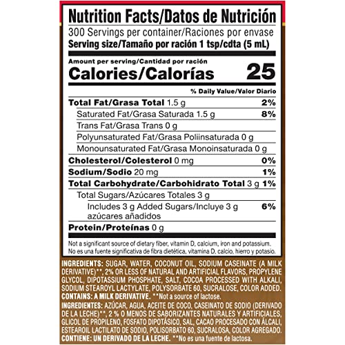 Nestle Coffee Mate Coffee Creamer, Salted Caramel Chocolate, Concentrated Liquid Pump Bottle, Non Dairy, No Refrigeration, 50.7 Ounces (Pack Of 2) (Packaging May Vary) #TOP7