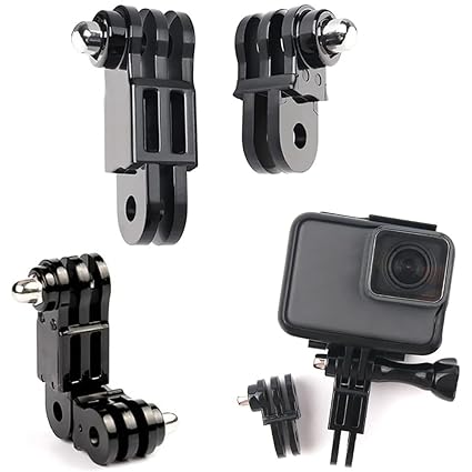 Hodaqe Action Cameras Same Direction Straight Joints Connection Mount Adapter Accessories Compatible with GoPro Hero DJI osmo