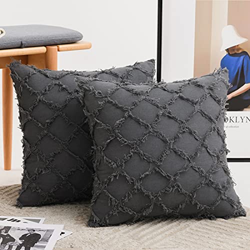 Housses de coussin jacquard 50x50 cm pour rénover votre canapé - 2