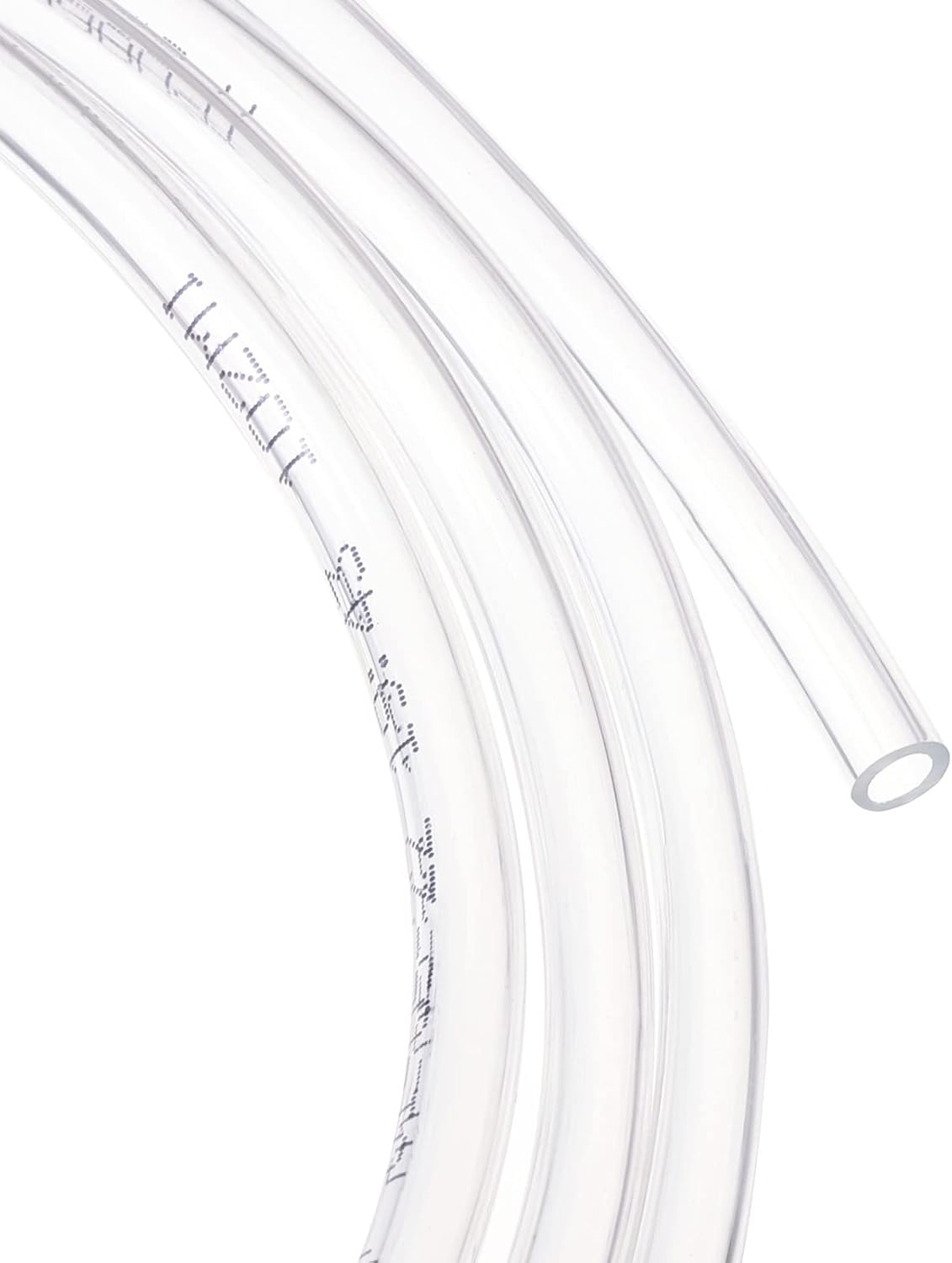 M METERXITY Pneumatic Tubing - Polyurethane Air Compressor Hose Pipe, Apply to Air Line Transfer (6mm OD 4mm ID, 6Ft, Clear)