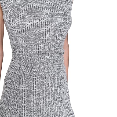 Image of Karl Lagerfeld Women's Flare Skirt Sleeveless Stretch Dress