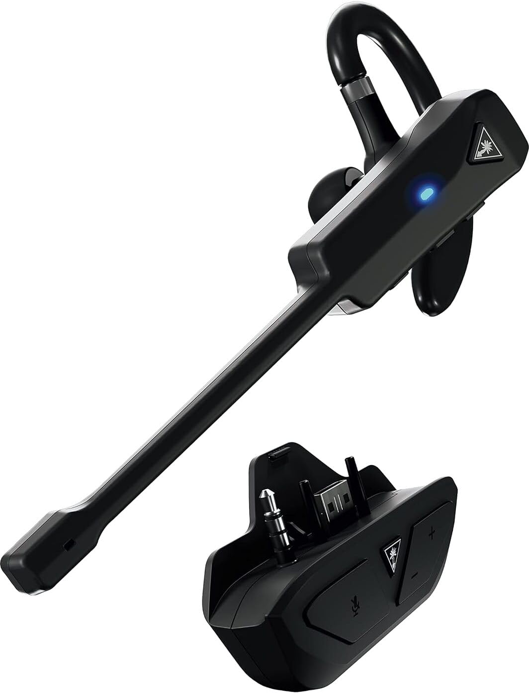 Turtle Beach Recon Air Wireless Gaming Chat Communicator for Xbox Series X/ S, Xbox One, iOS, Android, Windows 10 & 11 PCs, & Bluetooth Mobile Devices with Noise – Cancelling Mic – Black
