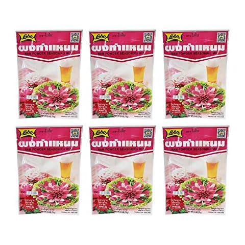 Lobo Thai Nam Powder Seasoning Mix, (6 Pack, Total of 14.4 oz) Cover