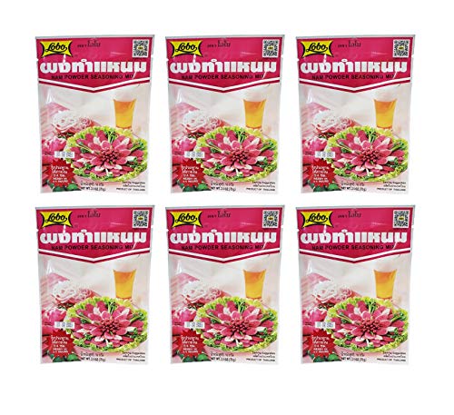 Lobo Thai Nam Powder Seasoning Mix, (6 Pack, Total of 14.4 oz) image 5