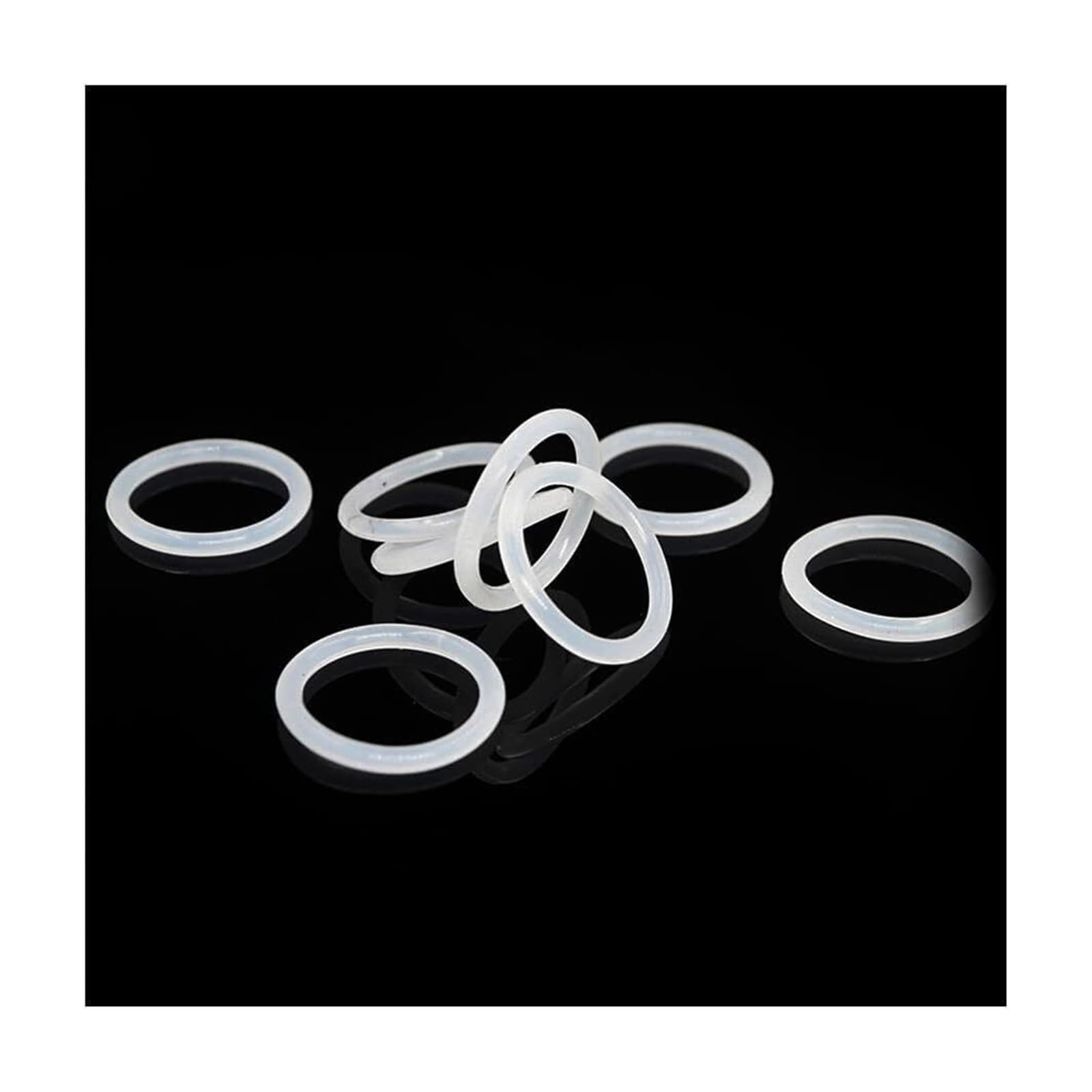 Joint torique d'épaisseur CS2,4 mm, rondelle étanche d'isolation, Assortiment Blanc, (1 pièce) 55 × 50,2 × 2,4 – Kit de Joints d'assortiment
