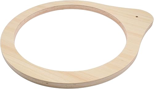 Soporte de madera transparente de 11.8 pulgadas para cápsula de madera maciza para gatos, marco de madera reemplazable para estantes de gatos, poste