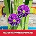 Step2 Summer Showers Splash Tower Water Table for Kids, Outdoor Kids Water Sensory Table, Ages 1.5+ Years Old, 8 Piece Water Toy Accessories, Blue & Green