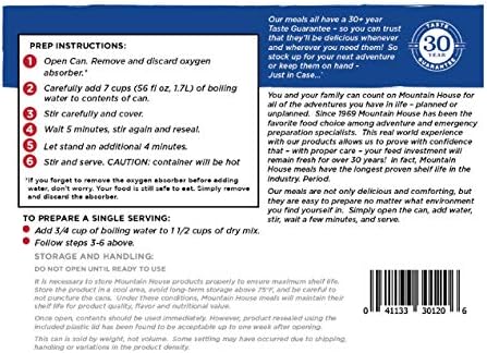 Mountain House Classic Spaghetti with Meat Sauce | Freeze Dried Survival & Emergency Food | #10 Can