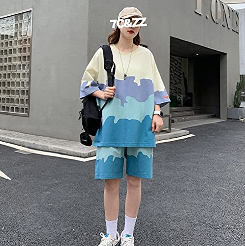 半袖 セットアップ メンズ レディース tシャツ ハーフパンツ
