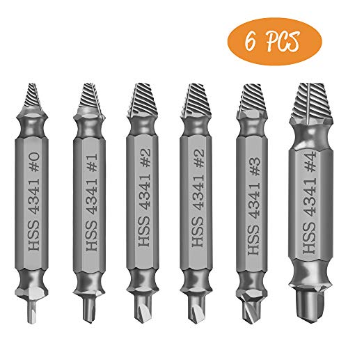 Damaged Screw Extractor Kit and Stripped Screw Extractor Set. Its A HassleFree Broken