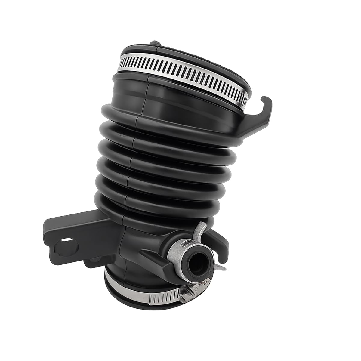 Photo 1 of HZEL Car Air Cleaner Intake Hose Tube, OEM#17225-R1A-A01 Rubber Vehicle Engine Filter Air Intake Hose Duct with 3 Clamps, Auto Engine Filter Boot Replacement, Compatible with Civic Ilx