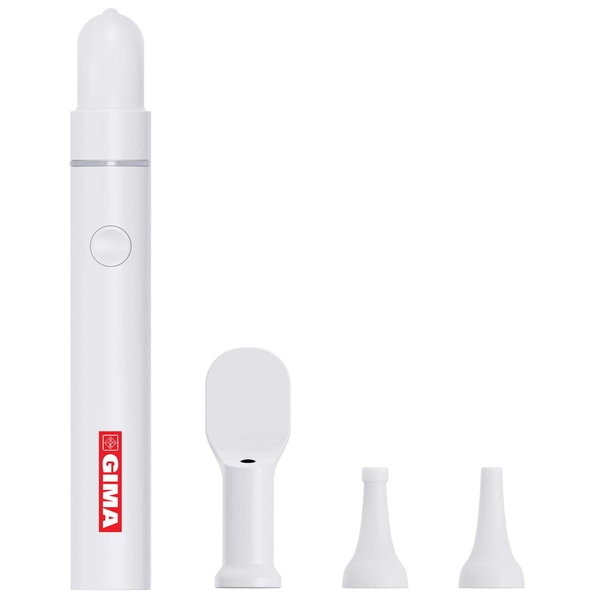 GIMA Otoscopio Multifunzione 4 in 1 con Luce e Telecamera, 31410