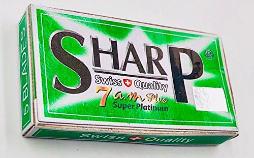 Sharp 7 AM Super Platinum Razor Blades, 35 count