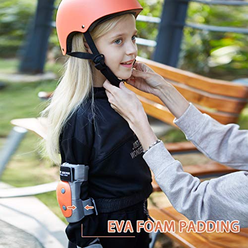 image for MAGIC GEAR Kid Bike Helmet - Skateboard Accessories - for Toddler,8-14