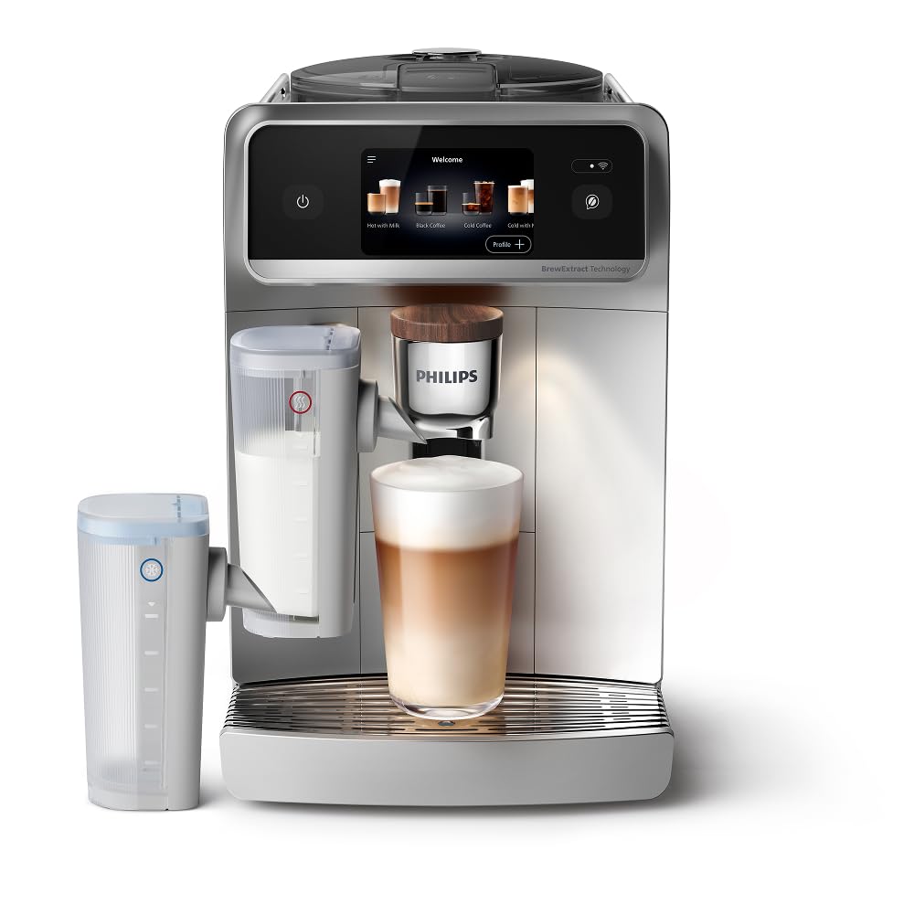 Philips Série 8000, expresso grain broyeur, 50 boissons, LatteGo Pro