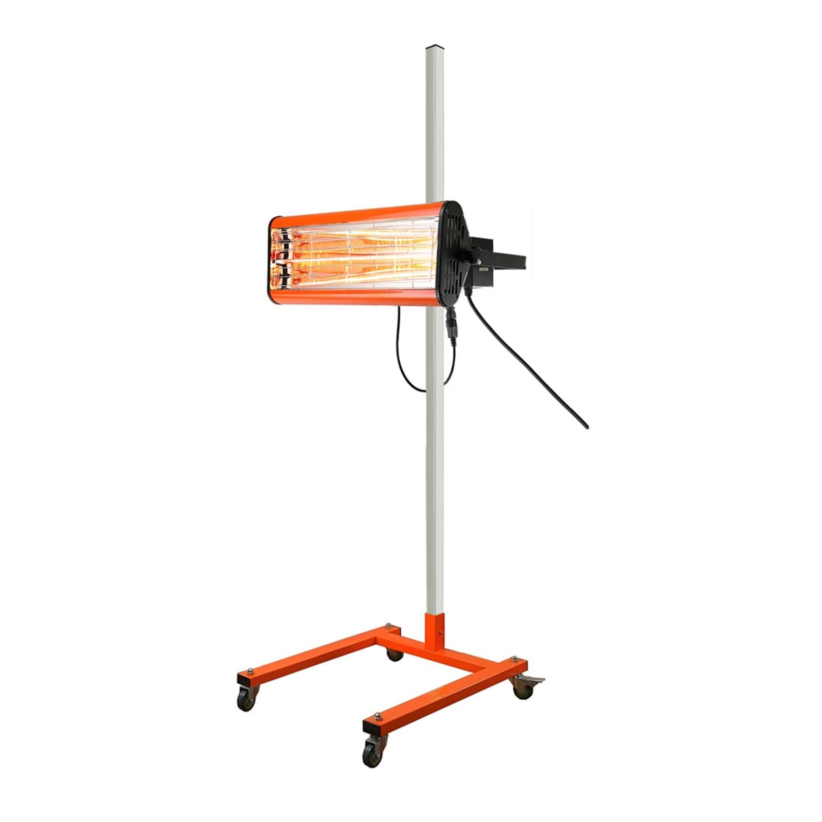 Infrared Paint Lamp, 1050W Car Infrared Paint Baking Lamp E Auto Heating Dryer Light Shortwave Curing for Spray Booth