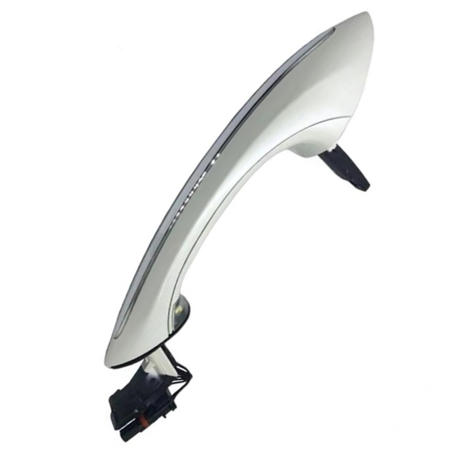 Mnbyhud White Outside For Bmw For 5' F10 Lci 2012-2016 1 Pcs Door Handle Keyless Oem : 51217231931