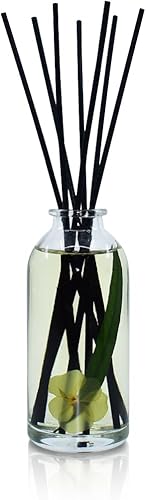 Miniatura 289 de Urban Naturals Reed Diffuser Oil Refill Ocean Mist Sea Salt with Salt Spray, Violet Leaf, Sea Grass, Driftwood 8 oz + Free Reed Sticks, Made in The