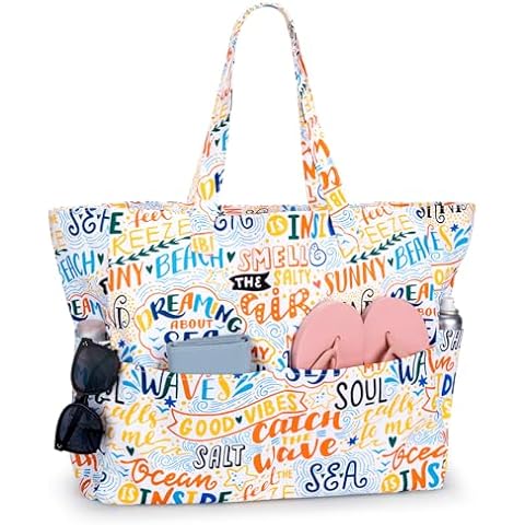 benpen Waterproof Large Beach Tote Bag Cover