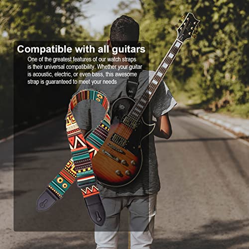 Sangle Guitare Accessoires Guitare design Réglable Folk Transfert Chaleur Polyester Coton Impression personnalité Rétro… - Les Beatles, Paul McCartney, John Lennon, RIngo Starr, George Harrison Sangle Guitare Accessoires Guitare design Réglable Folk Transfert Chaleur Polyester Coton Impression personnalité Rétro… – Image 7