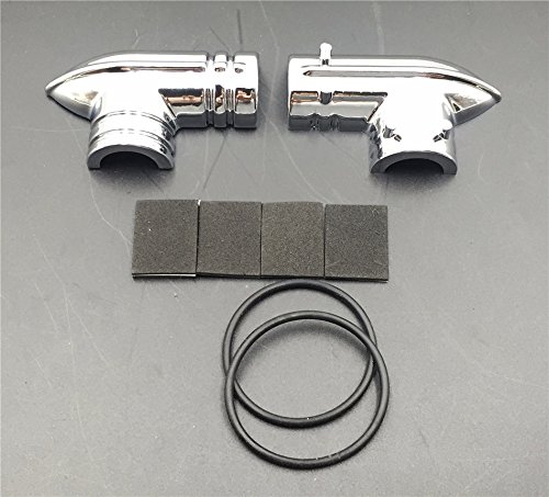 Chrome Fuel Line Fitting Cover For Harley Davidson | Sleek Custom Look For Fuel-Injected Models