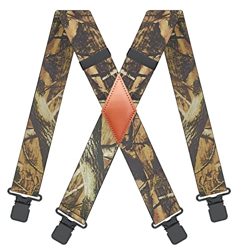 Camo Suspenders for Men