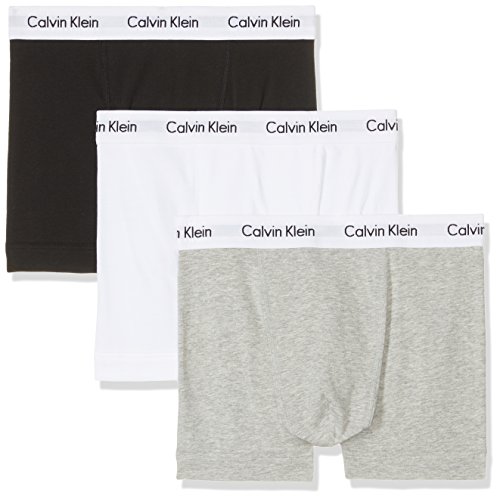 Image of Calvin Klein Men's 3-Pack Cotton Stretch Trunk