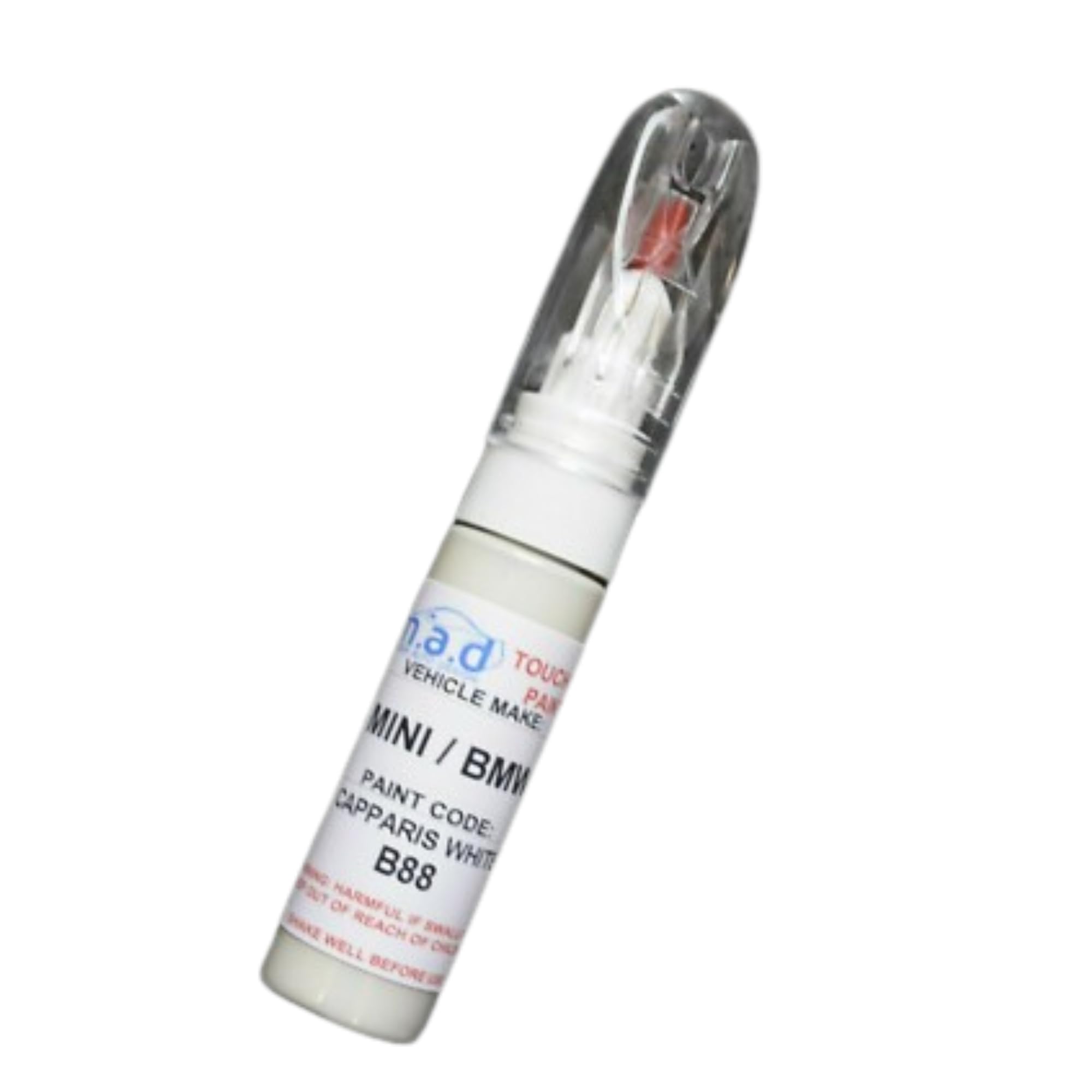 M.a.d Myldan Auto Design Just Paint Touch Up Car Paint 20Ml Pen For Mini / Bmw Capparis White B88 (Just Paint)