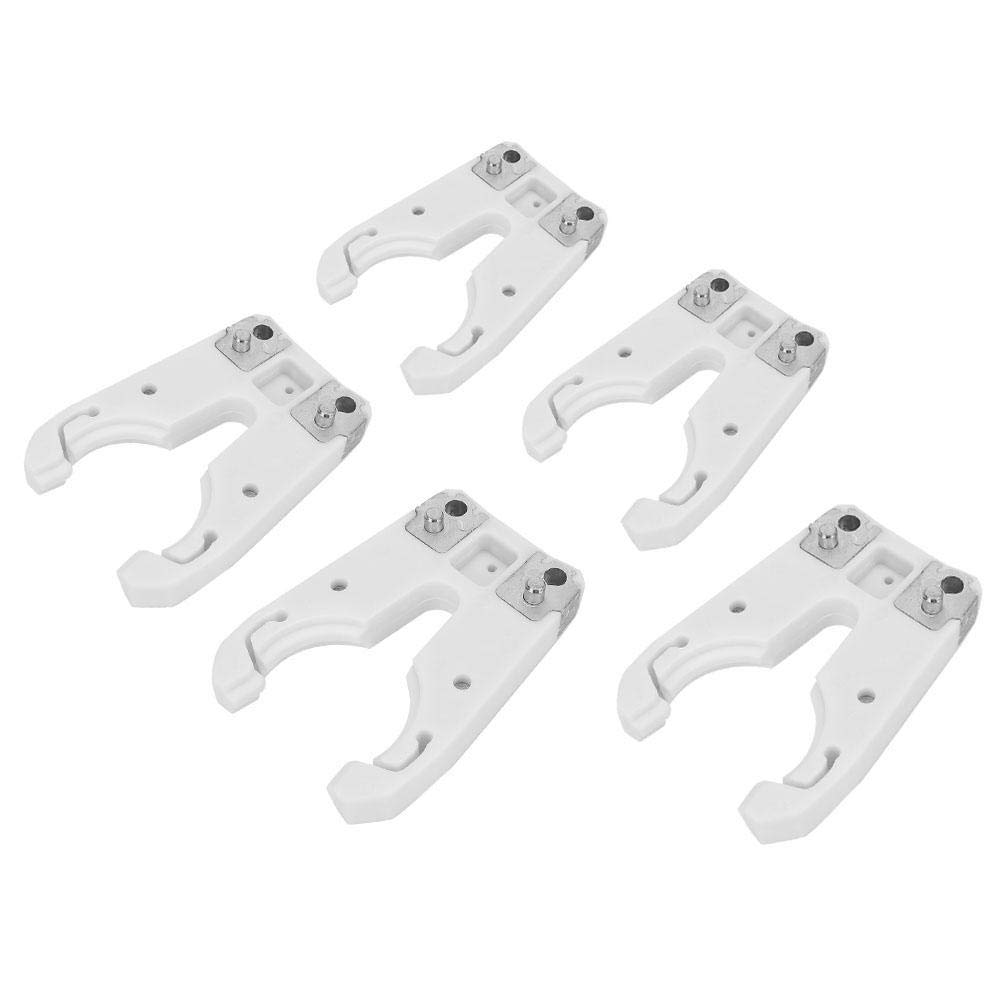 Nikou Lot de 5 pinces porte-outils ISO30 - En ABS - Résistantes à la flamme - En caoutchouc - Pour machines CNC