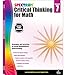 Spectrum Grade 7 Critical Thinking for Math Workbook, Mathematics Middle School Books Covering Algebra, Geometry, Ratio, Statistics, Integers, and More, Classroom or Homeschool Curriculum (Volume 49)