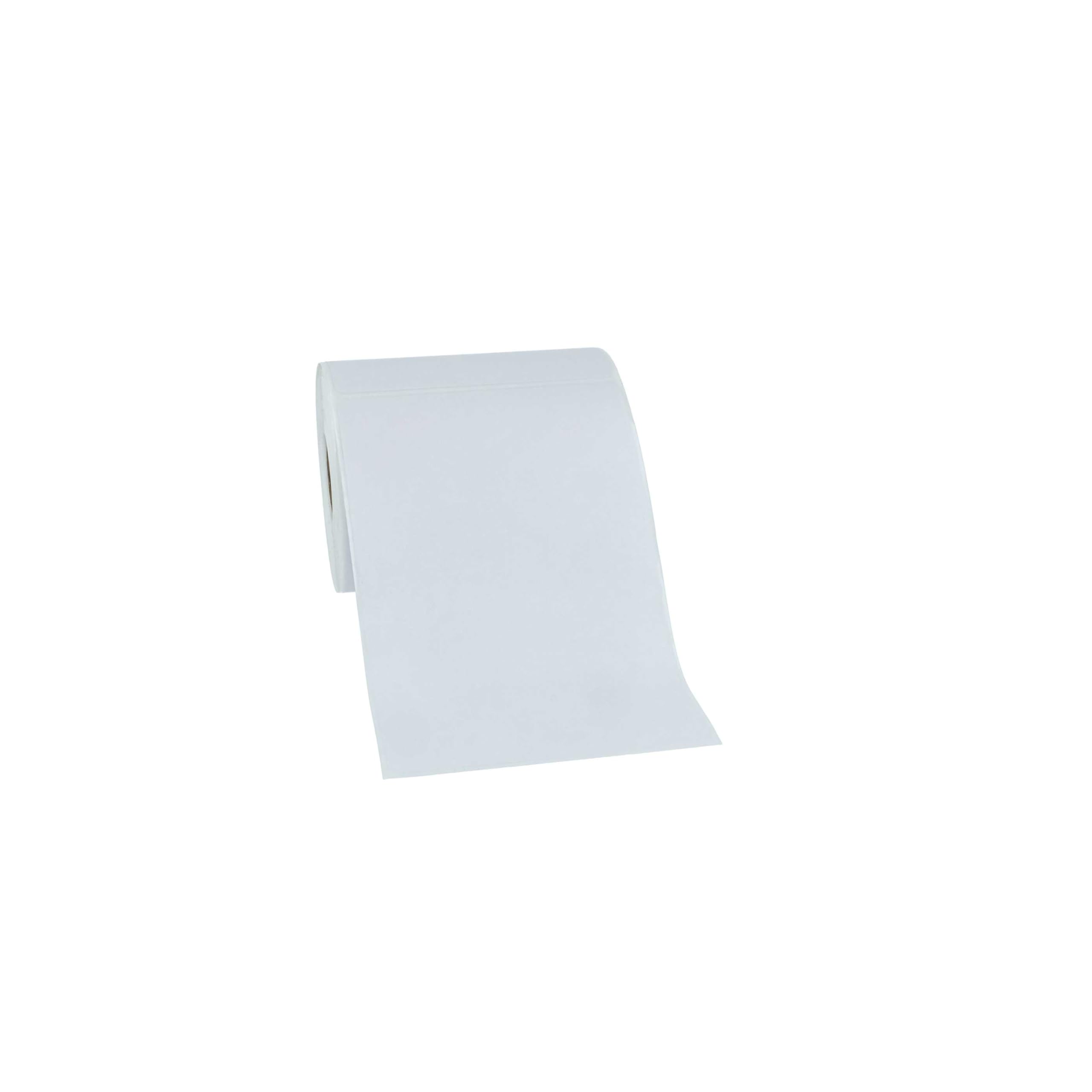 vhbw 10 x rolka etykiet termotransferowych 152,4 mm x 101,6 mm (250 etykiet) kompatybilna z Godex EZ-1305 biała maszyna do etykietowania