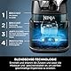 Ninja 2-in-1 Detect Power Mixer Pro & Single Serve, 1200W Mixer mit Krug, & Single Serve Tassen, Smoothies mixen, Gemüse hacken & Frozen Drinks mixen, Schwarz & Kupfer, TB301EUCP