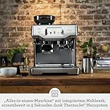 Sage Appliances SES880 the Barista Touch, Espressomaschine, Gebürsteter Edelstahl - 2