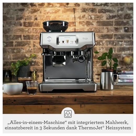 Sage Barista Touch Kaffeemaschine Edelstahl