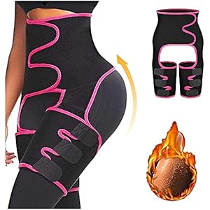 Waist Trainer for Women, 3 in 1 Waist Thigh Trimmer and Weight Loss for Workout