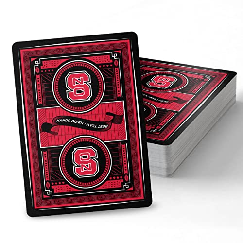 Image of YouTheFan NCAA Officially-Licensed Playing Cards - Original Artwork on All face Cards and Jokers - Team's Official Colors - Quality Linen Texture - Designed in The USA