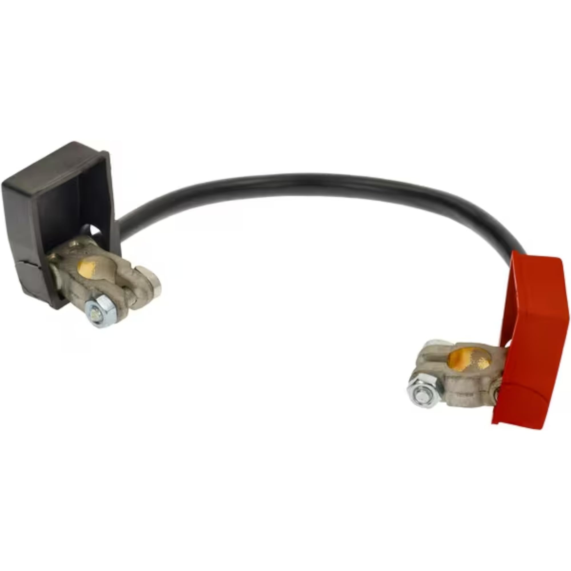 cyclingcolors 1x Cavo Batteria Cavo Sezione 35mm² Lunghezza 300mm Tensione Nominale 12V 24V Morsetto Veicolo Auto Moto Trattore
