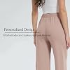 Pantalón ancho tipo jogger para mujer - Yoga de lana merino con bolsillos, holgado para viaje, exterior y gimnasio 7