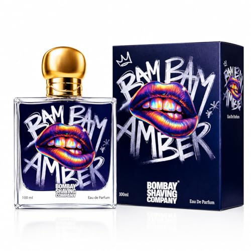 Image of Bombay Shaving Company Bam Bam Amber Perfume for Men | Long Lasting Eau De Parfum | Amber Woody Fragrance for Men | Premium Men's Perfume for Office, Date Nights & Parties | 100ml