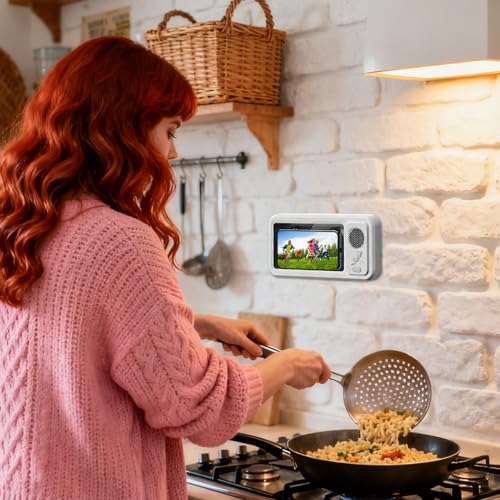 Support téléphone étanche rotatif 360° anti-buée avec haut-parleur - 3