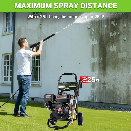 3200 PSI Pressure Washer Gas Powered