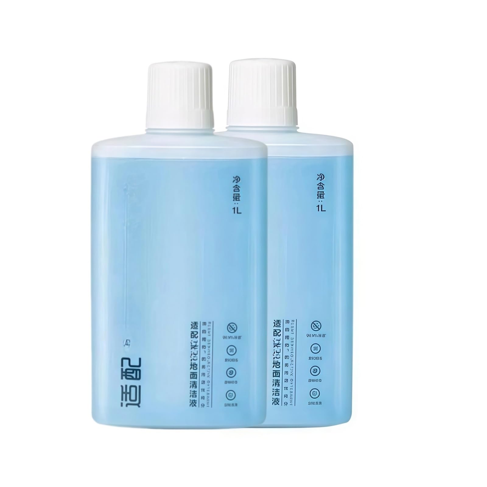 1L Bodenreinigungslösung mit großem Fassungsvermögen. Kompatibel mit Roborock. S7 Maxv Ultra S7 Pro. Schnellreinigungsflüssigkeit for Roboterstaubsauger(2pcs)