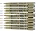 Sakura Pigma Micron Artist pens 12 Fineliner Archival Ink Black & Colors, 8 Assorted Colors with 4 Black (01, 05, 08, Brush Pen)