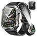 Smartwatch Herren Militär, 100 Tage Akkulaufzeit/LED Taschenlampe/Kompass/2 Armbänders/IP68 Wasserdicht, 100+Sportmodi Sportuhr, Anrufe tätigen/Empfangen Smartwatch Outdoor Fitnessuhr für Android iOS Smartwatch günstig Kaufen-Smartwatch Herren Militär, 100 Tage Akkulaufzeit/LED Taschenlampe/Kompass/2 Armbänders/IP68 Wasserdicht, 100+Sportmodi Sportuhr, Anrufe tätigen/Empfangen Smartwatch Outdoor Fitnessuhr für Android iOS
