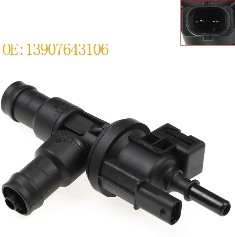 13907643106 7643106 Fuel Tank Breather Valve Car Compatible with BMW F30N F31N Sedan Wagon 330I 430I 530I X3 X5 2.0L 3.0L 0280142544