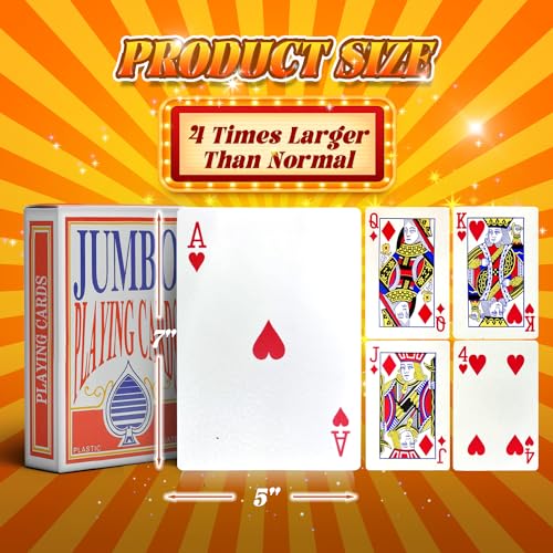 Baraja Jumbo para Poker en Caja miniatura 2