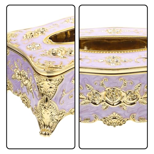 Support serviette élégant en plastique pour décoration de bureau